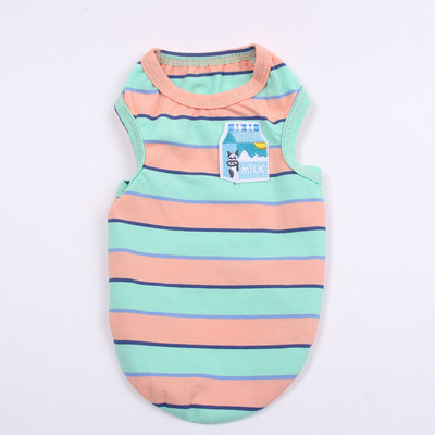 Nauji maži šunų katės marškinėliai, meškiukų dizaino naminių šuniukų marškinėliai, pavasario/vasaros drabužiai