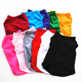 Vasariniai rūbai augintiniams mažiems ir vidutiniams šunims Masyvi medvilniniai marškinėliai šunims Priedai kačių liemenės Marškiniai naminiams gyvūnėliams Apranga augintiniams XS-3XL Prekės gyvūnams