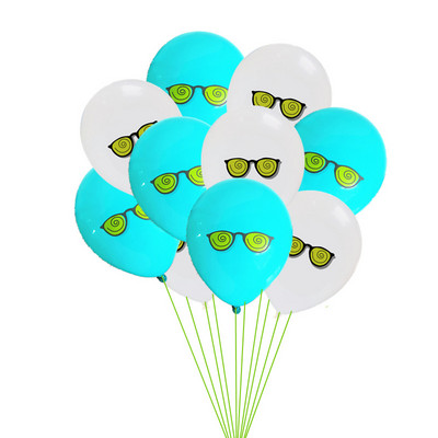 20 vnt 12 colių vasariniai ledų akiniai su lapais latekso balionas Havajų teminiai vakarėlio dekoravimo balionai
