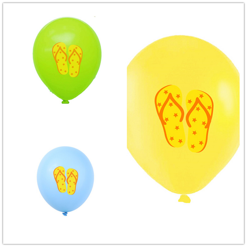 20 vnt 12 colių vasariniai ledų akiniai su lapais latekso balionas Havajų teminiai vakarėlio dekoravimo balionai