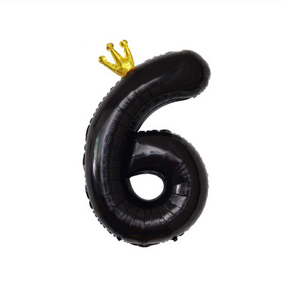 Decoratiune cu balon cu heliu pentru petrecerea de 1 aniversare a bebelușilor, cu numărul 1, coroană, cu balon din folie pentru pisici, pentru aniversare