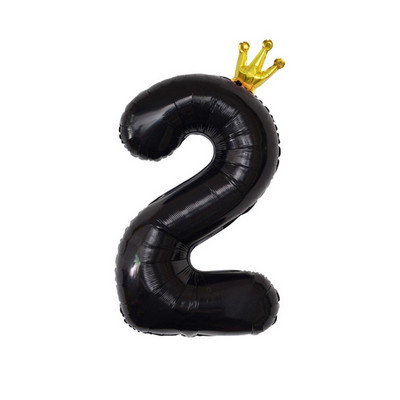 Decoratiune cu balon cu heliu pentru petrecerea de 1 aniversare a bebelușilor, cu numărul 1, coroană, cu balon din folie pentru pisici, pentru aniversare