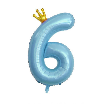 Decoratiune cu balon cu heliu pentru petrecerea de 1 aniversare a bebelușilor, cu numărul 1, coroană, cu balon din folie pentru pisici, pentru aniversare