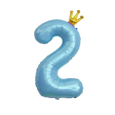 Decoratiune cu balon cu heliu pentru petrecerea de 1 aniversare a bebelușilor, cu numărul 1, coroană, cu balon din folie pentru pisici, pentru aniversare