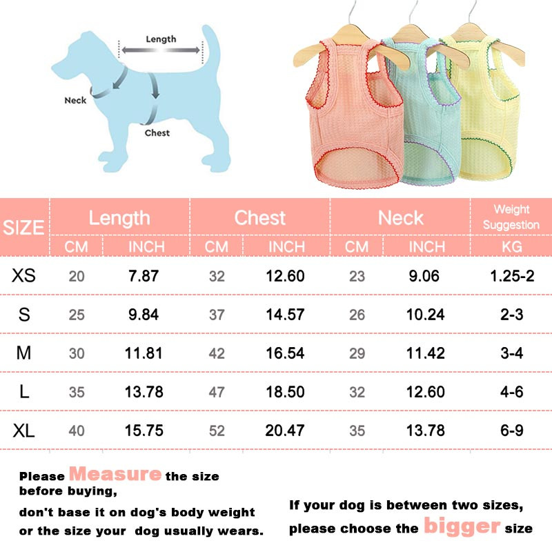 Suvine lemmikloomavest väikestele ja keskmistele koertele Riided Kutsika kassi T-särk Moodne Chihuahua särk Hingav mops riided Koerte tarvikud