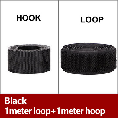 1 meeter 16/20/25/30/50/100 mm tugeva kleepuva konksu ja silmusega kinnituslindi riba nailonist kleebisega võluteip isetegemiseks ilma liimita