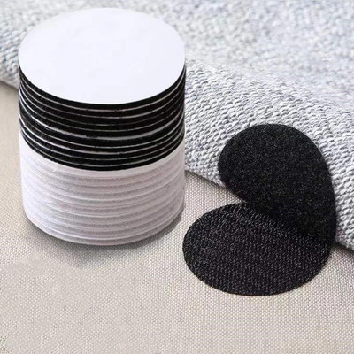 5-30Pairs 60mm Strong Self Adhesive Fastener Dots Stickers Adhesive Tape For Bed Sheet Sofa Mat Carpet Anti Slip Mat