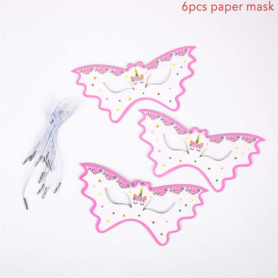 Vaivorykštės vienaragių keksiukų įvyniojimai Tortų viršeliai Gimtadienio vakarėlio tortų papuošimai Įrankiai Baby Shower Festival Vienaragio vakarėlio reikmenys