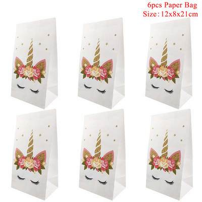 Vaivorykštės vienaragių keksiukų įvyniojimai Tortų viršeliai Gimtadienio vakarėlio tortų papuošimai Įrankiai Baby Shower Festival Vienaragio vakarėlio reikmenys