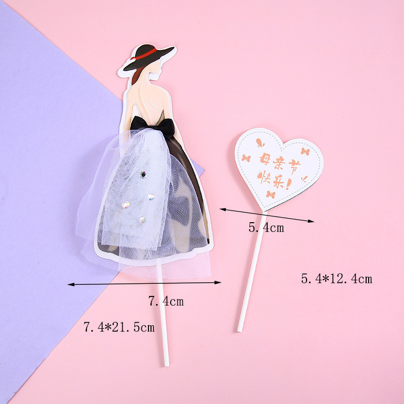 Kūkas pildītājs Skaistums mamma dzimšanas dienā Daudz laimes Mātes dienas rotājumi Līgavas ballīte Rožu ziedi Sirds Balons Kēksu cepšanas dekors DIY