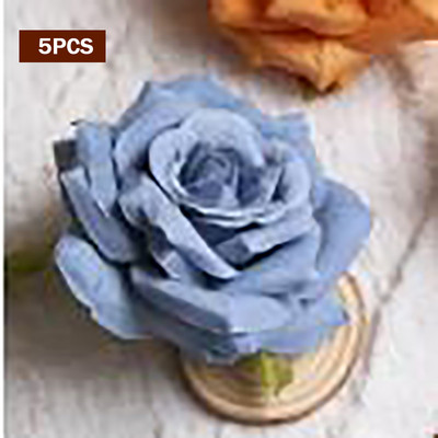 Boho gėlių torto viršaus rinkinys Auksinis palmės lapas su dirbtine rože, skirtas gimtadienio vakarėliui, vestuvėms, kūdikių vakarėliui, teminiams vakarėliams