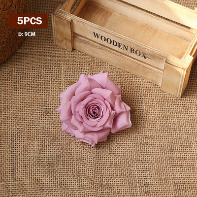 Boho gėlių torto viršaus rinkinys Auksinis palmės lapas su dirbtine rože, skirtas gimtadienio vakarėliui, vestuvėms, kūdikių vakarėliui, teminiams vakarėliams