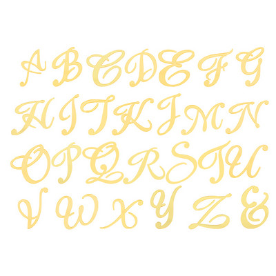 Zelta spogulis akrila kūkas rotājums Daudz laimes dzimšanas dienā Lielo angļu burtu komplekts Kāzu ballītes kūkas virsotne cupcake ieliktnis karodziņš