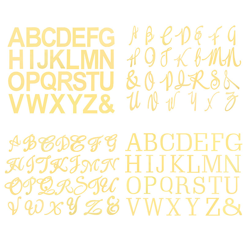 Zelta spogulis akrila kūkas rotājums Daudz laimes dzimšanas dienā Lielo angļu burtu komplekts Kāzu ballītes kūkas virsotne cupcake ieliktnis karodziņš