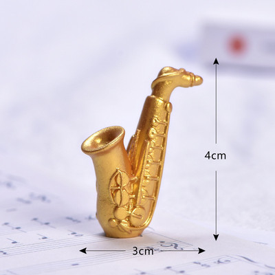 Βιολί κάλυμμα τούρτας Μίνι στολίδι βιολιού Μουσικό όργανο Διακοσμήσεις τούρτας για vintage κλασική μουσική διακόσμηση πάρτι γενεθλίων