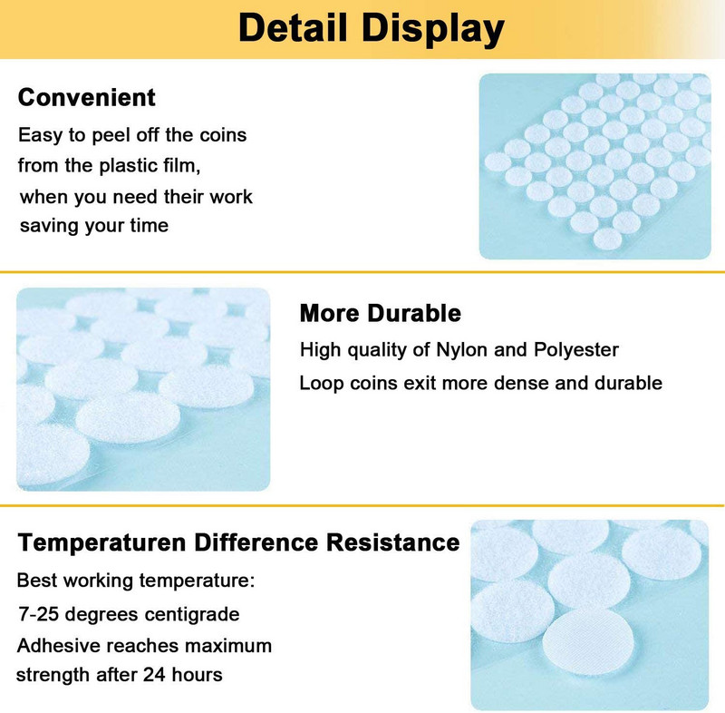 99 poros dvipusės juostos taškeliai lipni tvirtinimo detalė 10 mm tvirti klijai lipdukai Diskas baltas apvalus monetos pasidaryk pats kabliukas kilpa juosta