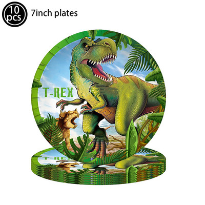 Dinosaur Cupcake Toppers Επιλογές Dino Cake Διακοσμήσεις Αγόρια Παιδικό Δεινόσαυρο πάρτι γενεθλίων Διακοσμητικό πάρτι Jurassic World