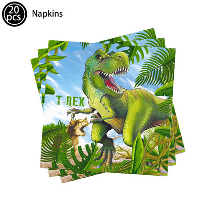 Dinosaur Cupcake Toppers Επιλογές Dino Cake Διακοσμήσεις Αγόρια Παιδικό Δεινόσαυρο πάρτι γενεθλίων Διακοσμητικό πάρτι Jurassic World