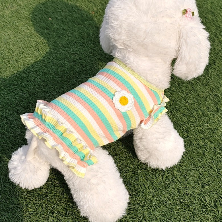 2023-as puha kis kutyaruhák mellény nyári kisállatruhák kölyökmacska ruházat póló Chihuahua Yorks pulóver kis közepes kutyáknak