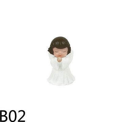 1db Sweet Angel Wing Boldog születésnapi tortafeltétek Fehér hattyútollas tortazászló tetők babazuhanyhoz gyerekek születésnapi torta dekoráció