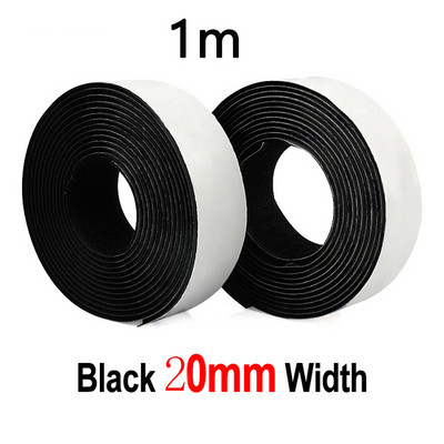Ισχυρή αυτοκόλλητη ταινία στερέωσης με γάντζο και βρόχο Nylon Αυτοκόλλητο Magic Tape Adhesive with Glue for DIY 20mm 2meter