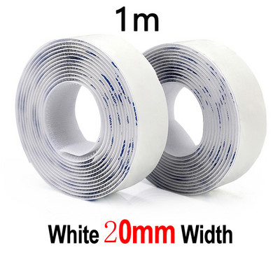 Ισχυρή αυτοκόλλητη ταινία στερέωσης με γάντζο και βρόχο Nylon Αυτοκόλλητο Magic Tape Adhesive with Glue for DIY 20mm 2meter