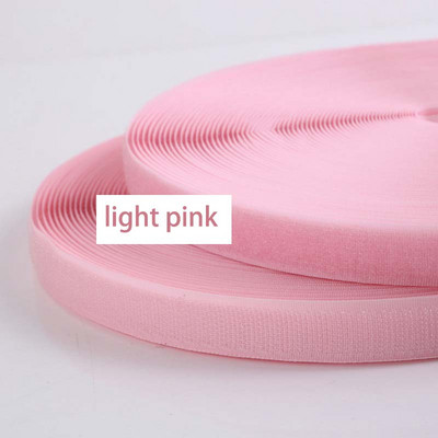 2 M/Pairs Krāsaina āķa un cilpas stiprinājuma lente Nelīpoša āķa stiprinājuma auduma lente Uzšūšana neilona lipīga DIY amatniecības piederumi