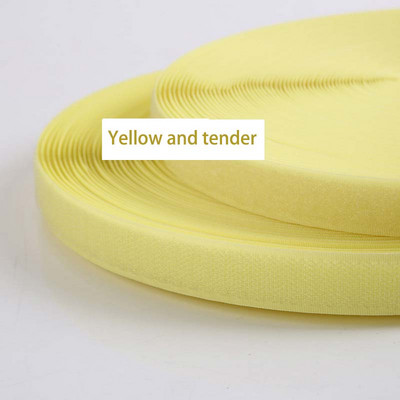 2 M/Pairs Krāsaina āķa un cilpas stiprinājuma lente Nelīpoša āķa stiprinājuma auduma lente Uzšūšana neilona lipīga DIY amatniecības piederumi