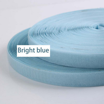 2 M/Pairs Krāsaina āķa un cilpas stiprinājuma lente Nelīpoša āķa stiprinājuma auduma lente Uzšūšana neilona lipīga DIY amatniecības piederumi