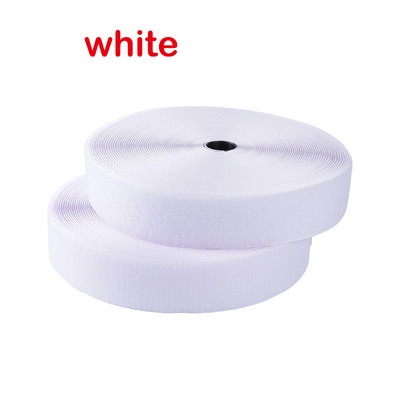 2 M/Pairs Krāsaina āķa un cilpas stiprinājuma lente Nelīpoša āķa stiprinājuma auduma lente Uzšūšana neilona lipīga DIY amatniecības piederumi