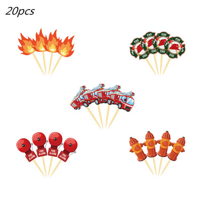 Gaisa baloni Automašīnas Ugunsdzēsēju mašīnas Balons Konfeti Baloni Dzimšanas dienas svinību rotājumi Bērni 1. Baby Shower Baby Shower Zēns bērnam Dāvana