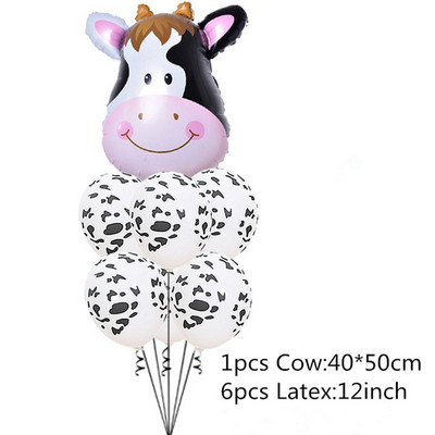 Dzīvnieku apdrukāta govs tīģera zebra leoparda lateksa balonu džungļu tēma Dzimšanas dienas kāzu dekors Vasaras ballītes mazuļu dušas piederumi