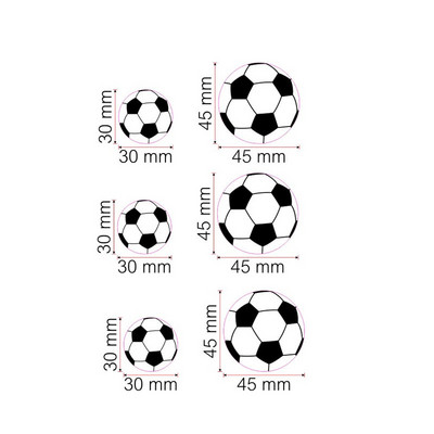 Nauja futbolo tema Happy Birthday torto kepuraitė Futbolas akrilinis torto dangtelis berniukams Vaikų gimtadienio sporto vakarėlio tortų papuošimai