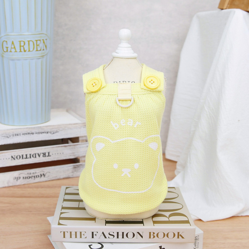 Šunų aksesuarai šuniukų drabužiai kačių mados liemenė augintinis Mielas animacinis filmukas šunų drabužiai naminių gyvūnėlių reikmenys naminiams gyvūnėliams drabužiai šunų liemenė