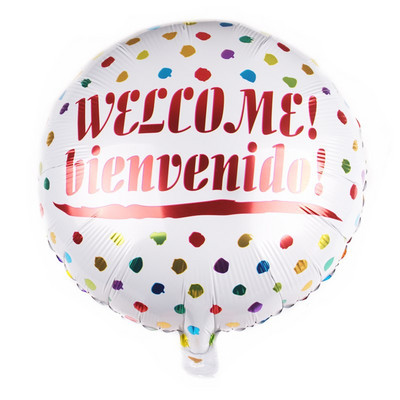 10 komada 18 inča Novi španjolski baloni Feliz cumpleaños Baloni Globo Happy Birthday Decor Rose Gold Okrugli baloni od helijeve folije