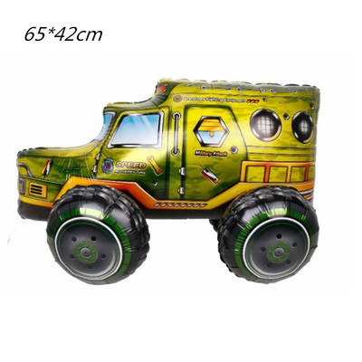 1 gab. Dzimšanas dienas transportlīdzekļi Sacīkšu auto baloni Konstrukcijas folija Balons Zēnu sacīkšu motīvs Dzimšanas dienas dušas piederumi Globos