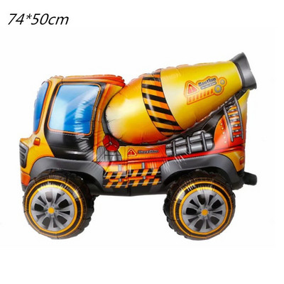 1 gab. Dzimšanas dienas transportlīdzekļi Sacīkšu auto baloni Konstrukcijas folija Balons Zēnu sacīkšu motīvs Dzimšanas dienas dušas piederumi Globos