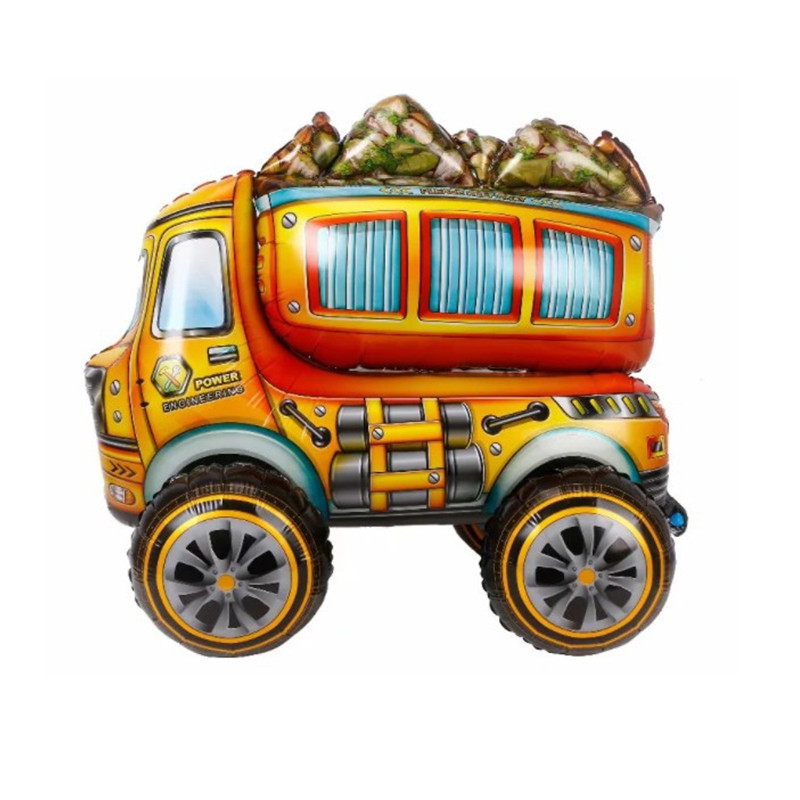 1 gab. Dzimšanas dienas transportlīdzekļi Sacīkšu auto baloni Konstrukcijas folija Balons Zēnu sacīkšu motīvs Dzimšanas dienas dušas piederumi Globos