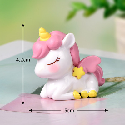 Unicorn Cake Topper tortadísz Születésnapi party dekoráció gyerekeknek