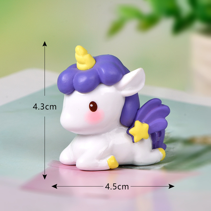 Unicorn Cake Topper tortadísz Születésnapi party dekoráció gyerekeknek
