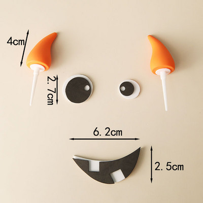 Decor pentru tort de Halloween, monstru drăguț, steaguri pentru tort, negru, La mulți ani, Baby Shower, pentru nuntă, pentru copt