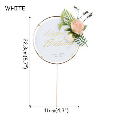 Curcubeu Unicorn Cake Topper Cloud Tort Steaguri Zi de naștere Copii Favoruri Decorare Tort Cupcake Topper pentru Nunta Desert Decor Masa