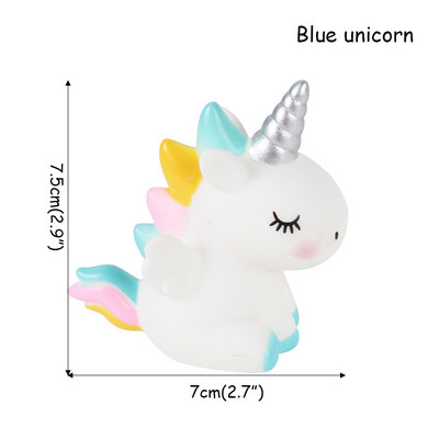 Curcubeu Unicorn Cake Topper Cloud Tort Steaguri Zi de naștere Copii Favoruri Decorare Tort Cupcake Topper pentru Nunta Desert Decor Masa