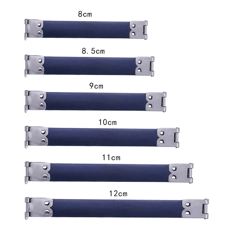 10 buc. Mâner pentru geantă de mână, metal, interior, cadru, închizătoare pentru sărut, clemă ascunsă, accesoriu pentru geantă DIY, 8-12 cm, nou-nouț, bronz