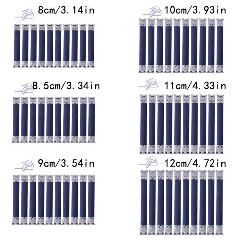 10 buc. Mâner pentru geantă de mână, metal, interior, cadru, închizătoare pentru sărut, clemă ascunsă, accesoriu pentru geantă DIY, 8-12 cm, nou-nouț, bronz