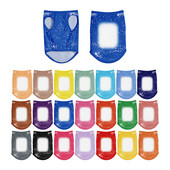 Nauji sublimaciniai ruošiniai kaklaraiščių dažai Spalvingi poliesterio šunų drabužiai be rankovių, šilta pavasario liemenė šuniuko katės, mieli marškinėliai