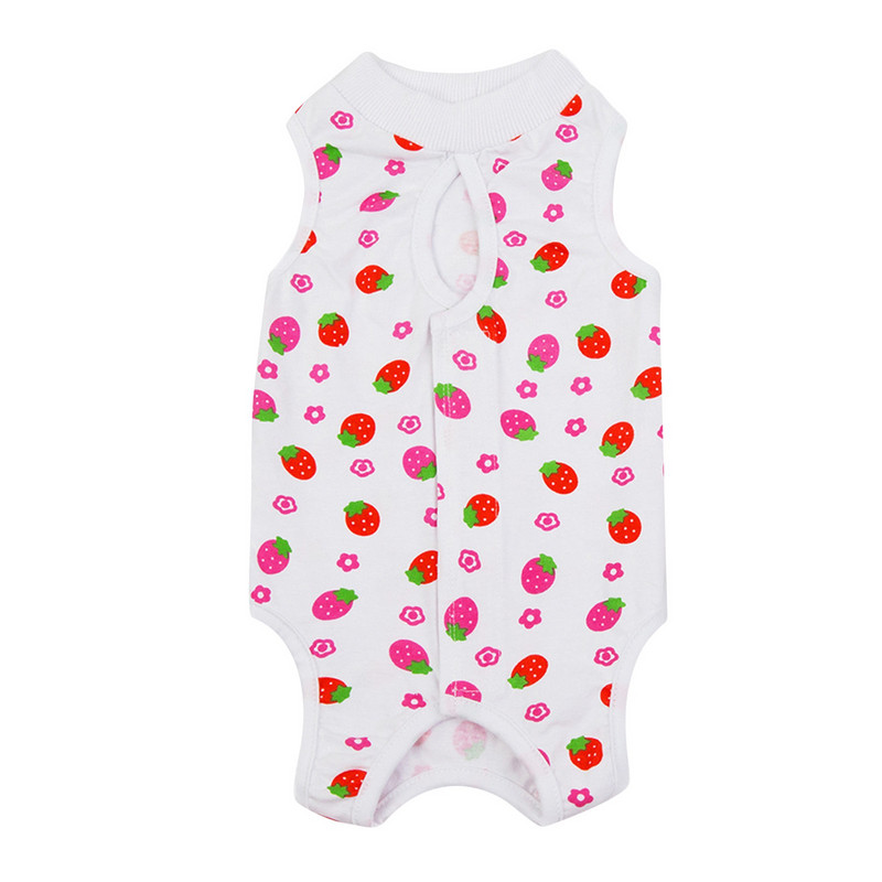 Costum de recuperare pentru câini Onesie After Bumbac Câini Vestă Paltoane Plus Cămașă pentru Femele Masculi Câini Pisici Chirurgical Postoperator Snuggly Vest