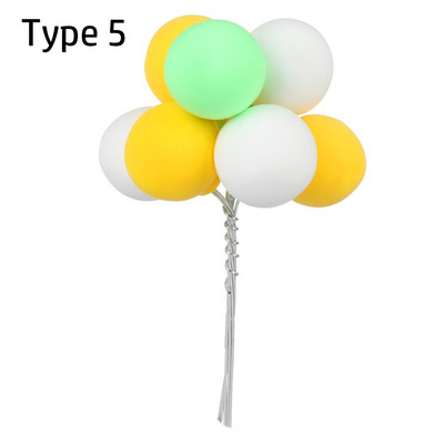 Krāsa, gaiša māla balle, kāzu piederumi, kūku dekorēšana, balonu kūku pildītāji, deserti, rotājumi, bērnu duša