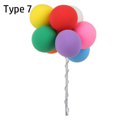 Krāsa, gaiša māla balle, kāzu piederumi, kūku dekorēšana, balonu kūku pildītāji, deserti, rotājumi, bērnu duša