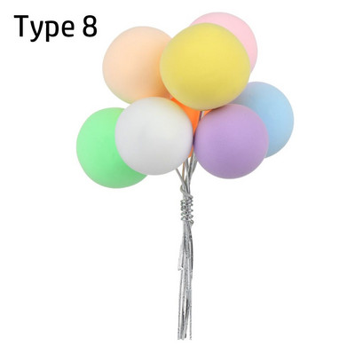 Krāsa, gaiša māla balle, kāzu piederumi, kūku dekorēšana, balonu kūku pildītāji, deserti, rotājumi, bērnu duša